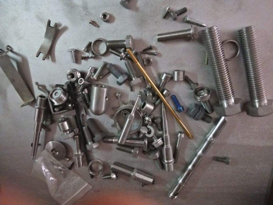 How are titanium fasteners made?